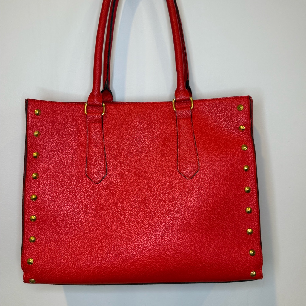 Elizabeth Arden Red Studded Tote Bag